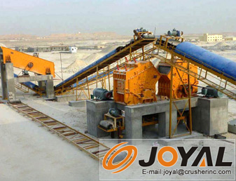 破碎（suì）物料現場圖