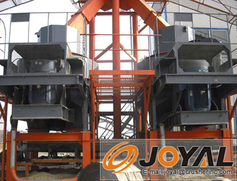 制砂（shā）现场图